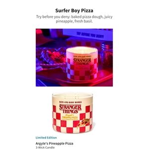 Limited Edition Stranger Things Argyle's Pineapple Pizza